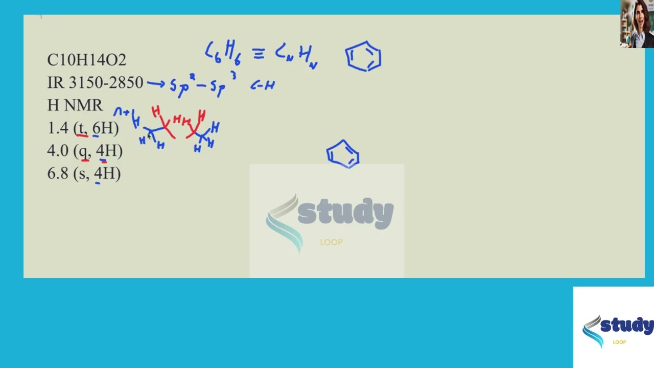 [Chemistry] What is the structure of a compound of molecular formula C H O  that shows a strong IR a
