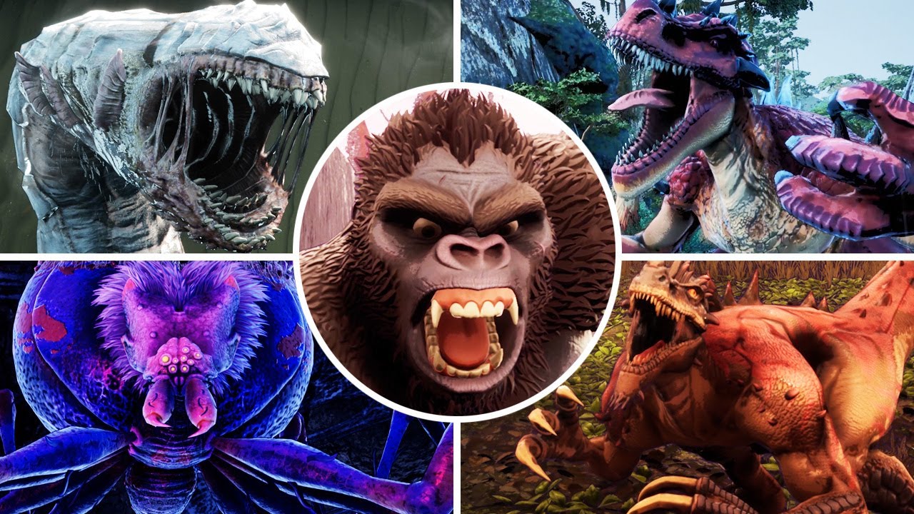 Skull Island: Rise of Kong - All Bosses & Ending