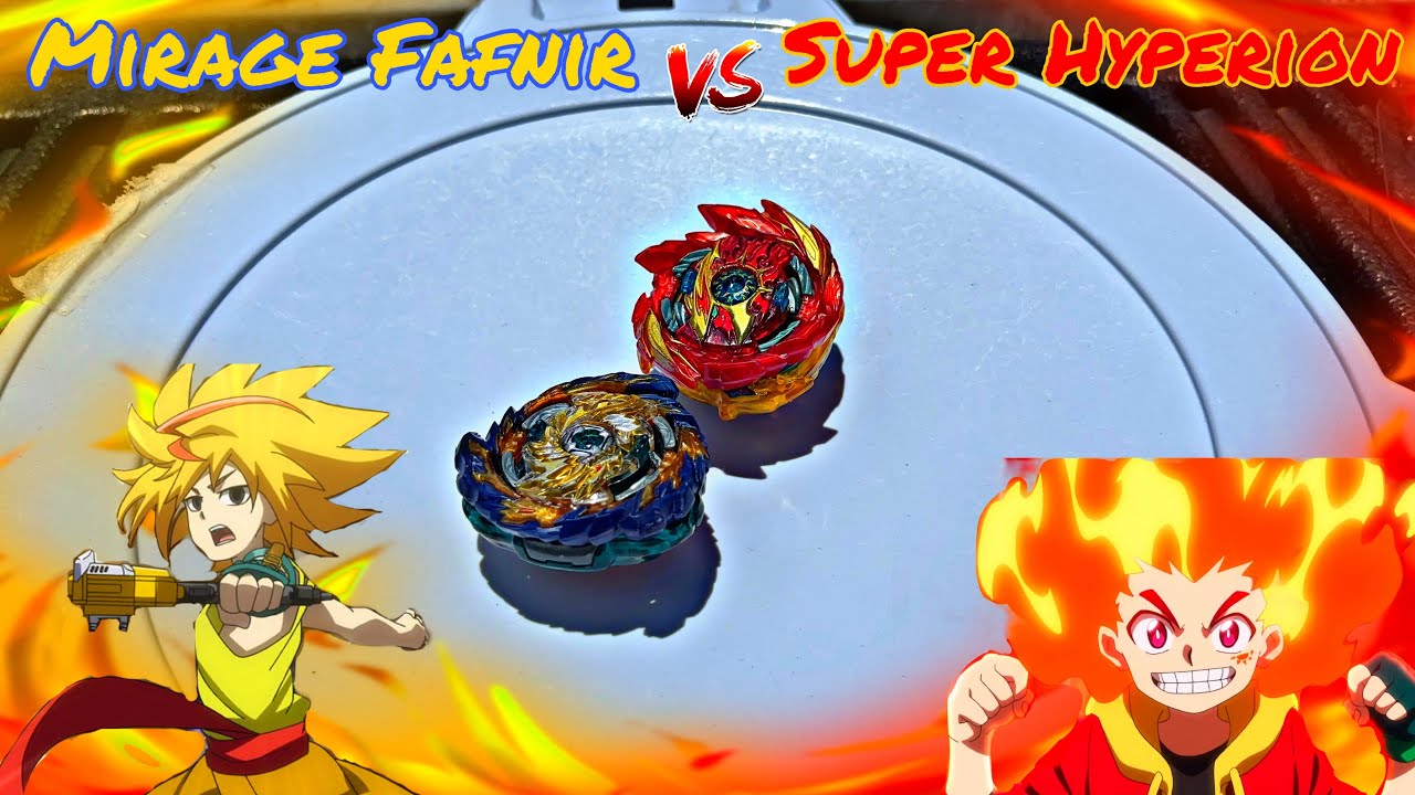 SUN GOD VS CHAMPION!! Super Hyperion vs Mirage Fafnir! Free vs Hyuga☀️