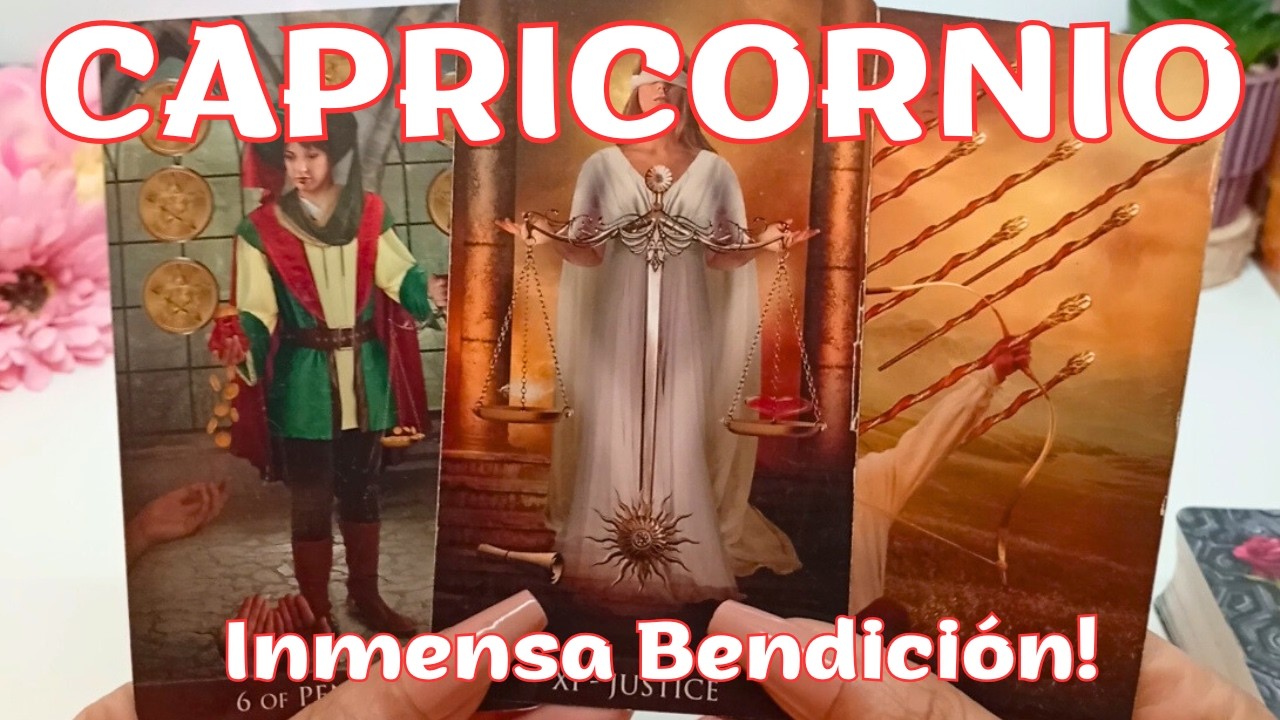 Capricornio 🚨 Atención Inmediata: Nada Vuelve a Ser Igual. Volarás de Alegría con Esta Noticia! Hoy