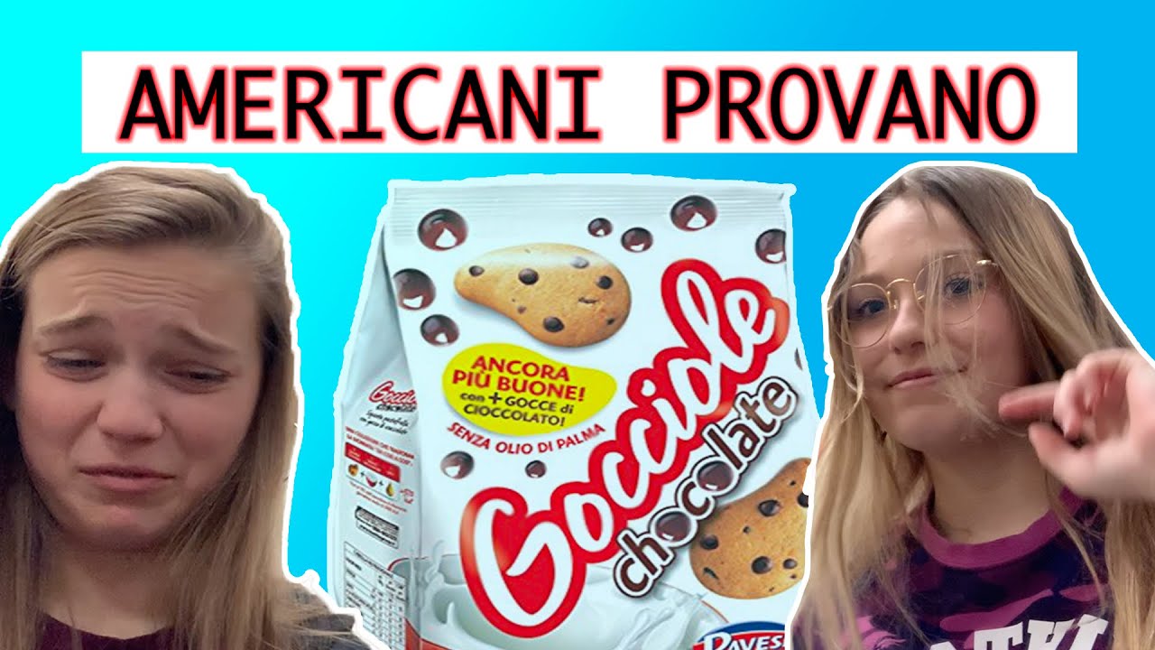 AMERICANI provano le GOCCIOLE