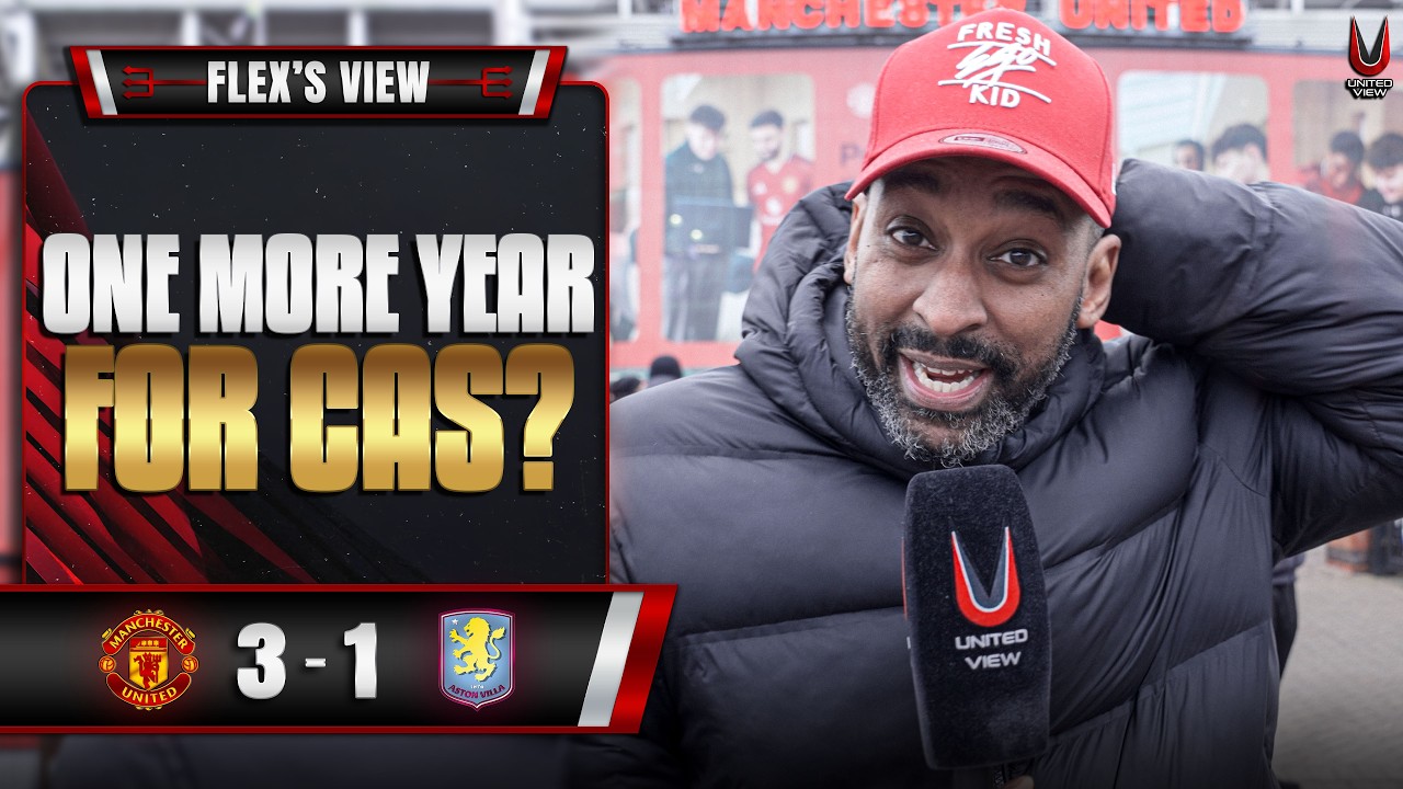 FERNANDES RECORD BREAKER! | Man United 3-1 Aston Villa | Flex's View