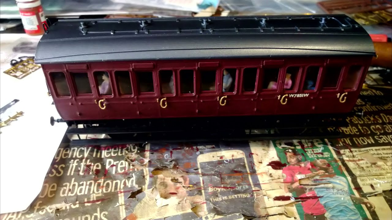 Slaters 4-wheel GWR Full third build