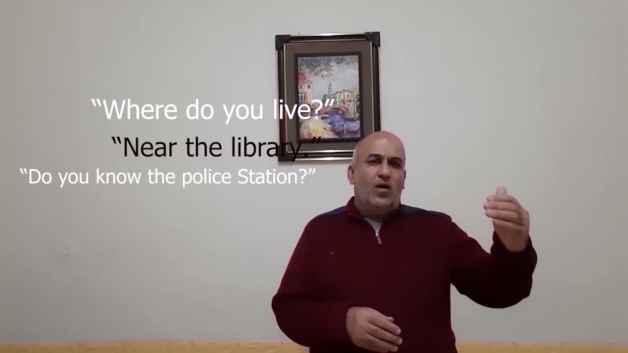 السؤال عن الاسم_السؤال عن العمر_السؤال عن العنوان باللغة الانجليزية_