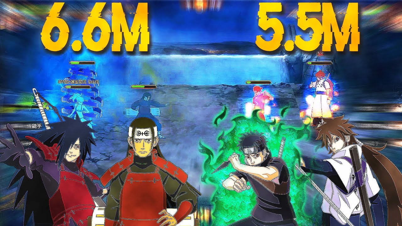 CN Space-Time: Hashirama & Madara Final Battle vs Shisui & Indra 「 Naruto Online」