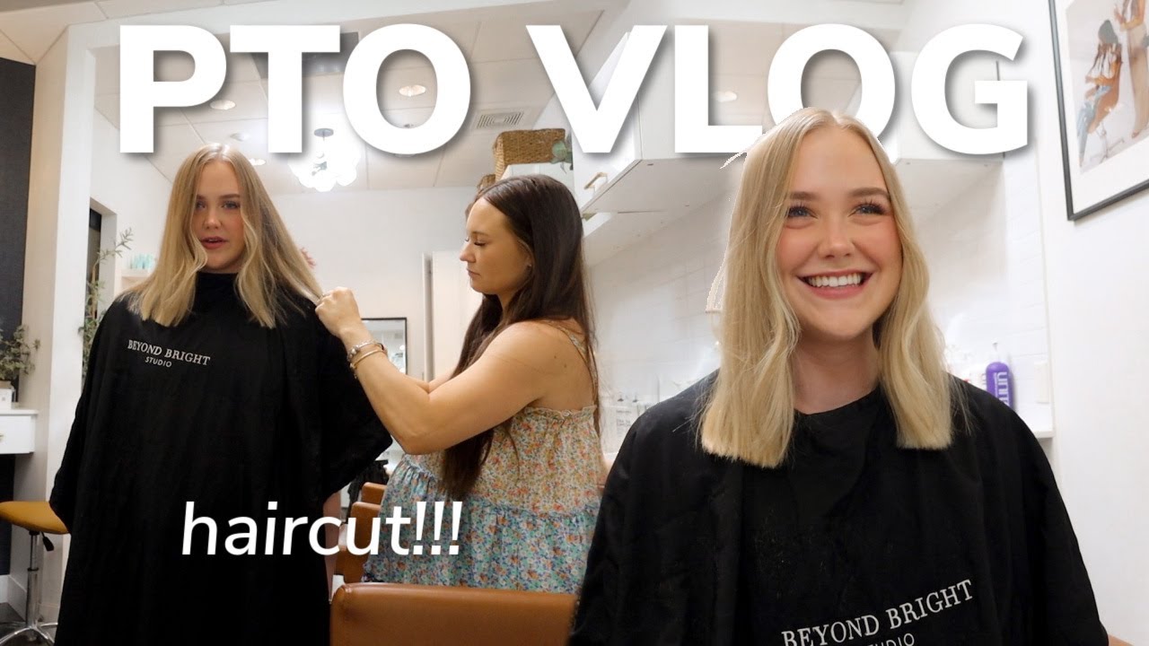 PTO DAY IN MY LIFE VLOG: cutting my hair, pilates class, bagels, self-care day!!