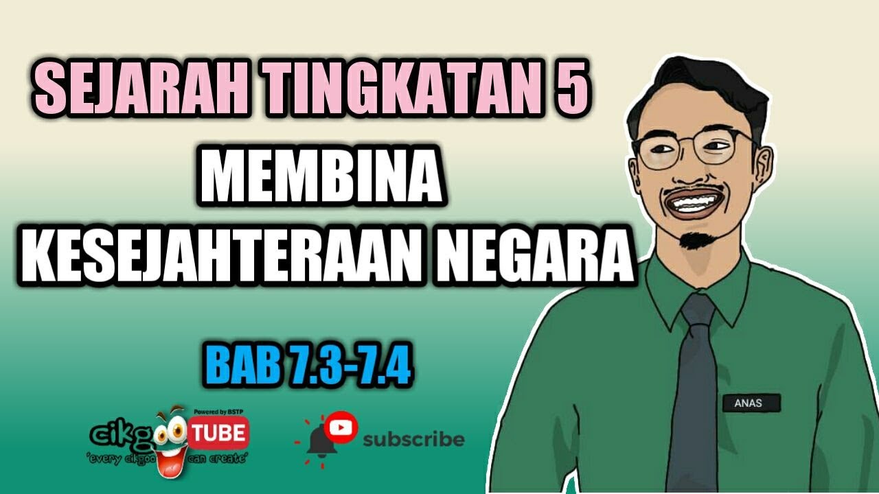 7.3-7.4 BAB 7 SEJARAH TINGKATAN 5