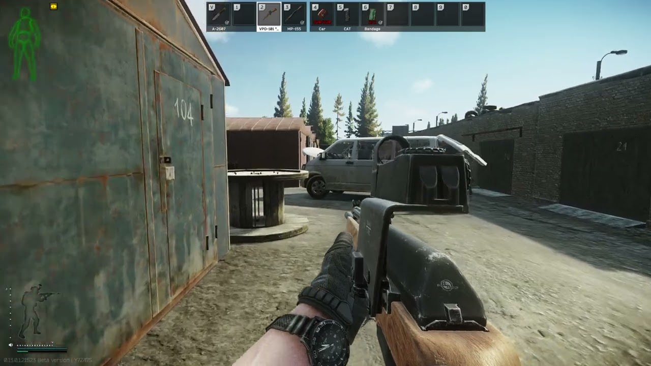 Tarkov Raid 11: Customs with a VPO-101