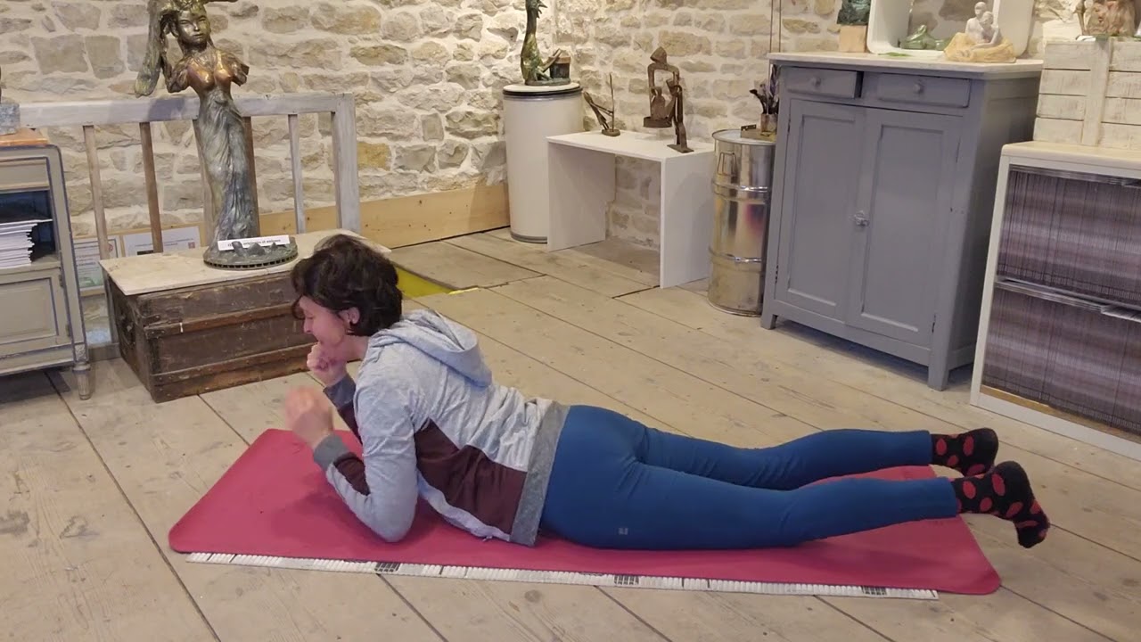 Le Pilates de Régine,cours 26: Renforcement abdos et dos en profondeur