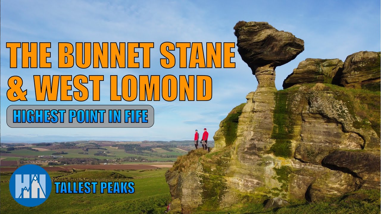 West Lomond via The Bunnet Stane | Lomond Hills, Fife, Maiden's Bower | Tallest Peak in Fife