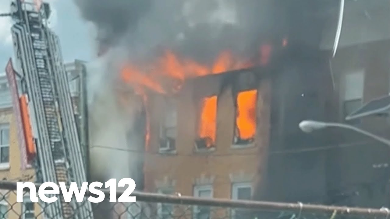 Mayor: Massive Passaic fire leaves dozens displaced; building partially collapsed  | News 12