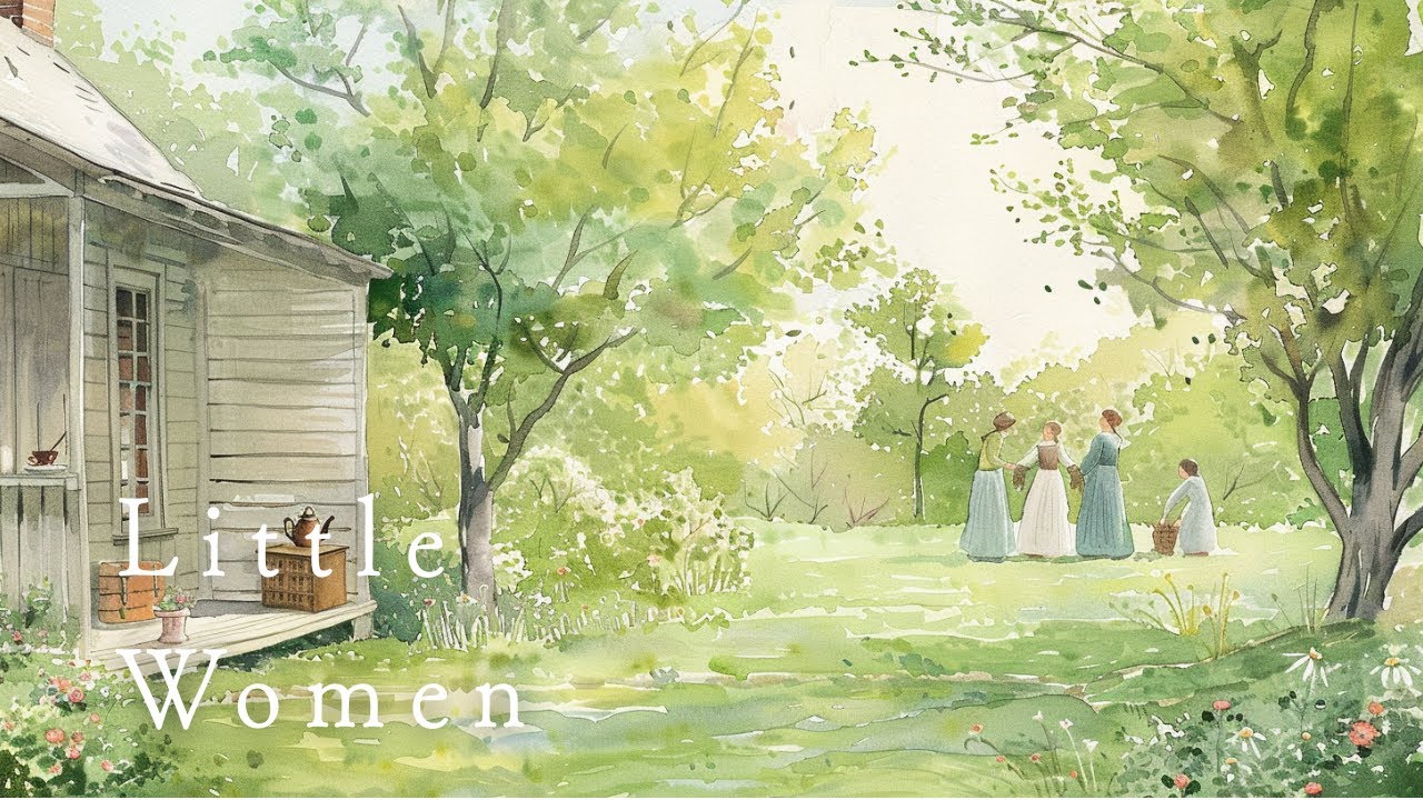 Calm Literary Music ☕️ Inspired by Little Women – Spring Edition