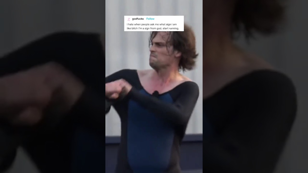 Matthew gray gubler beeing Matthew gray gubler beeing most funny, ridiculous and clumsy weird thing.