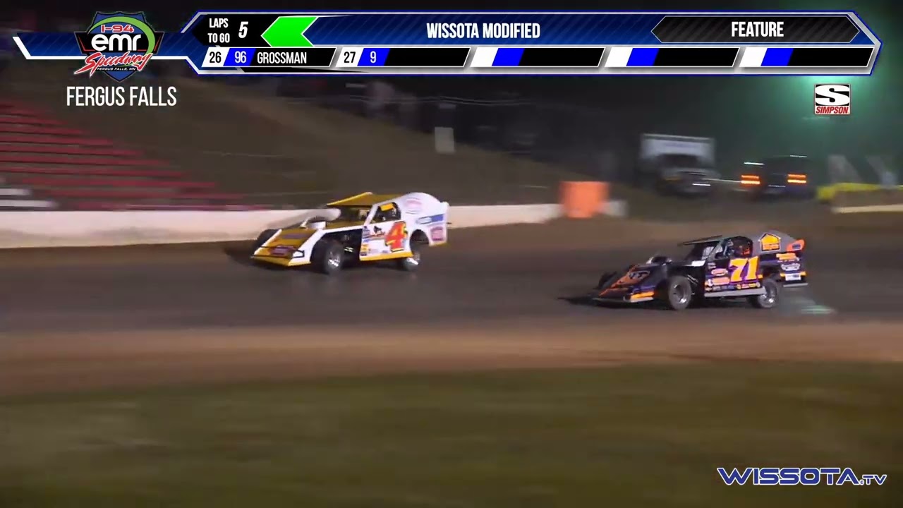 Final Laps: I-94 EMR Speedway 5/5/23 WISSOTA Modified Feature