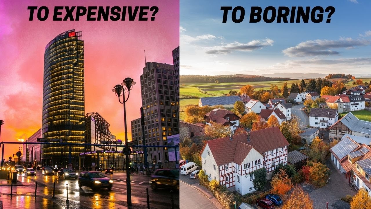 WHERE TO LIVE IN GERMANY?🏡 Better life in Germany