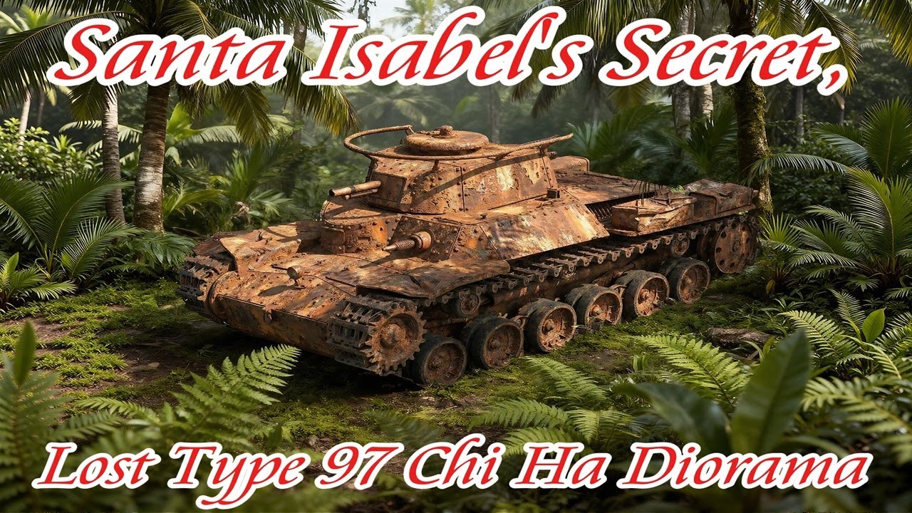 Santa Isabel's Secret Lost Type 97 Chi Ha Diorama Pt1