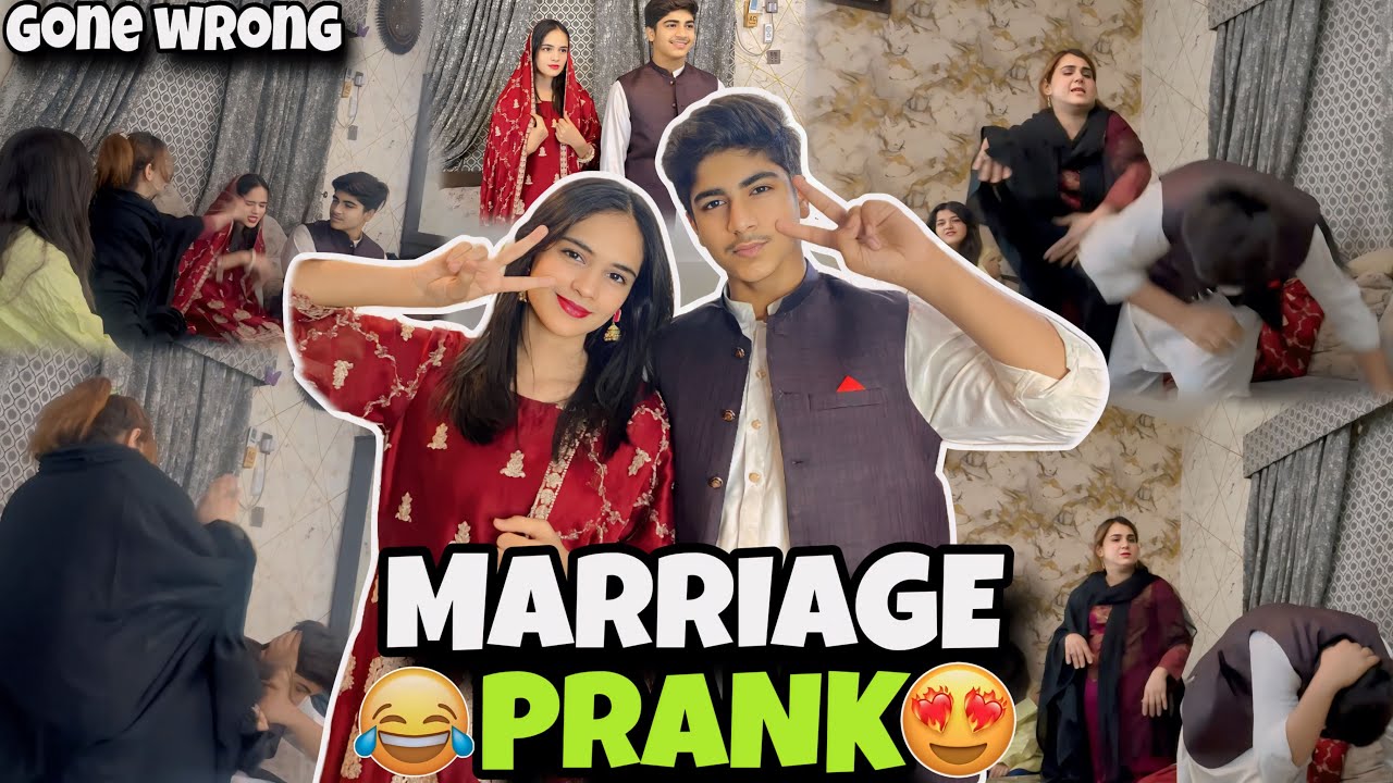 ALISHA & ABUBAKAR  MARRIAGE PRANK ON FAMILY 😂// GONE EXTREMELY WRONG
