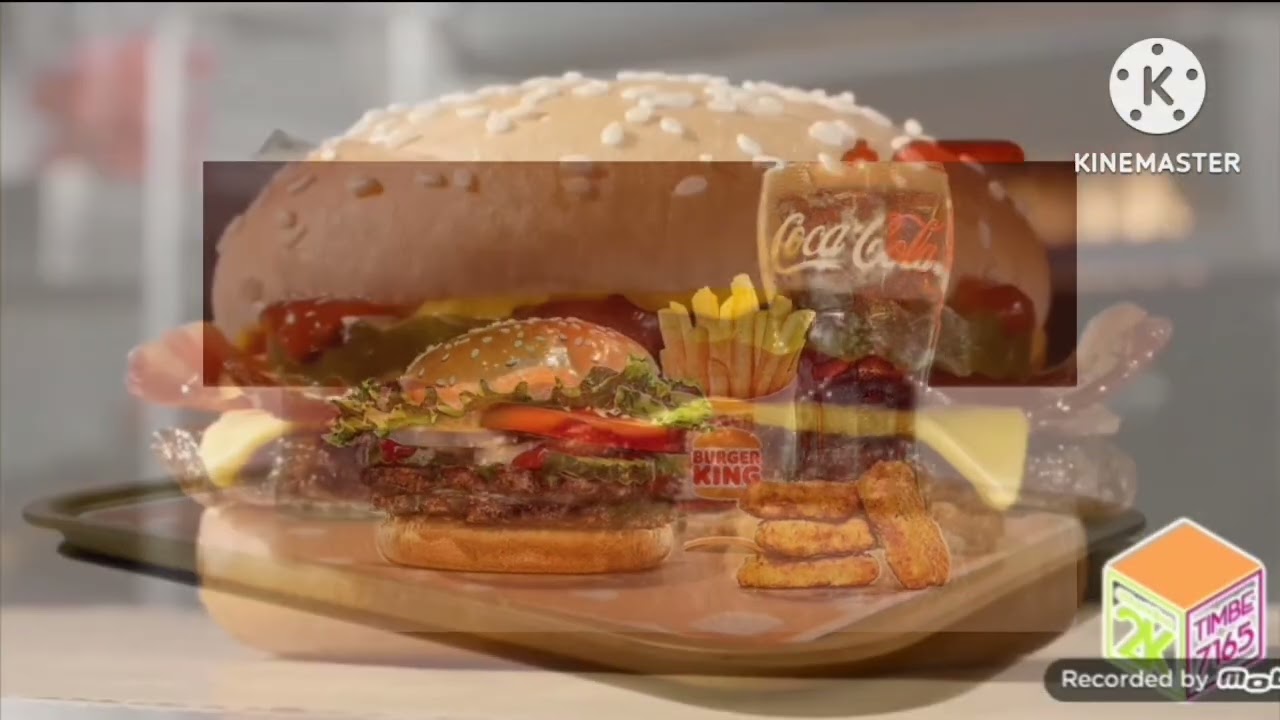 Burger king "eat like a king" in preview 2 effects
