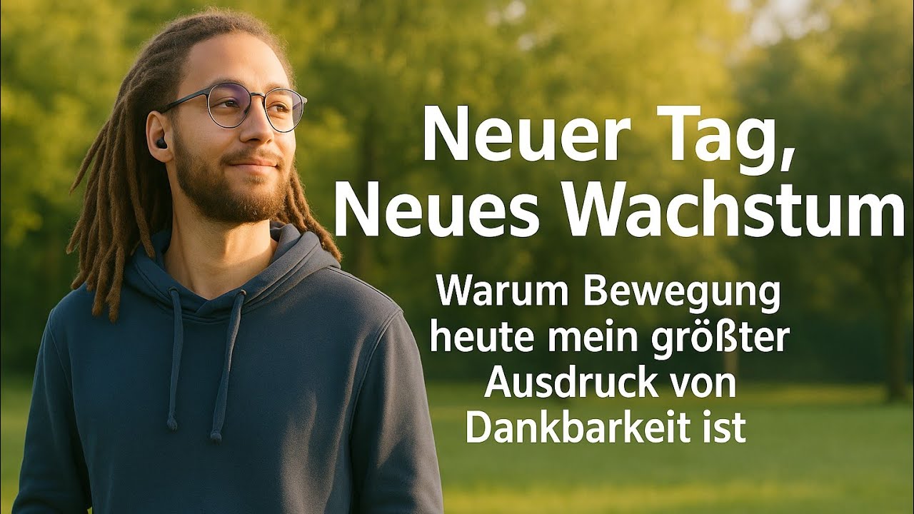 Warum Bewegung heute mein größter Ausdruck von Dankbarkeit ist