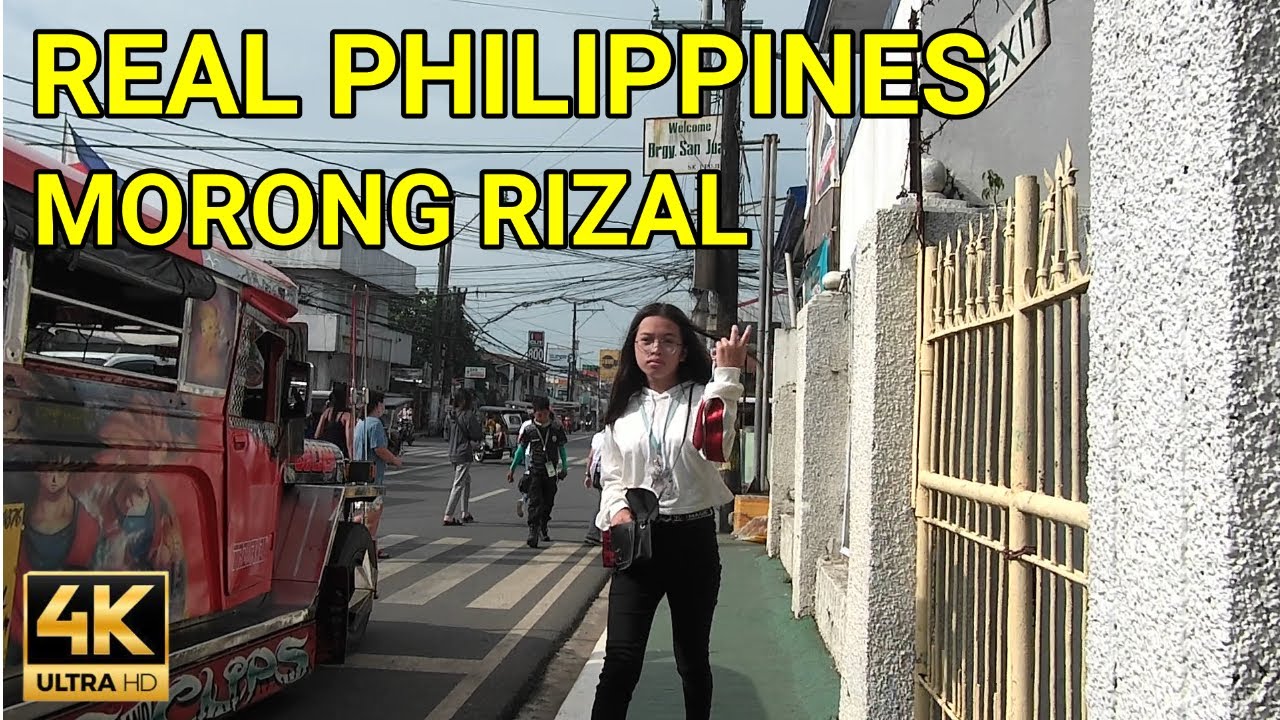 VIRTUAL WALKING TOUR AROUND MORONG RIZAL IN 4K HD | URS | ST JEROME PARISH CHURCH | NB JourneyPH 🇵🇭