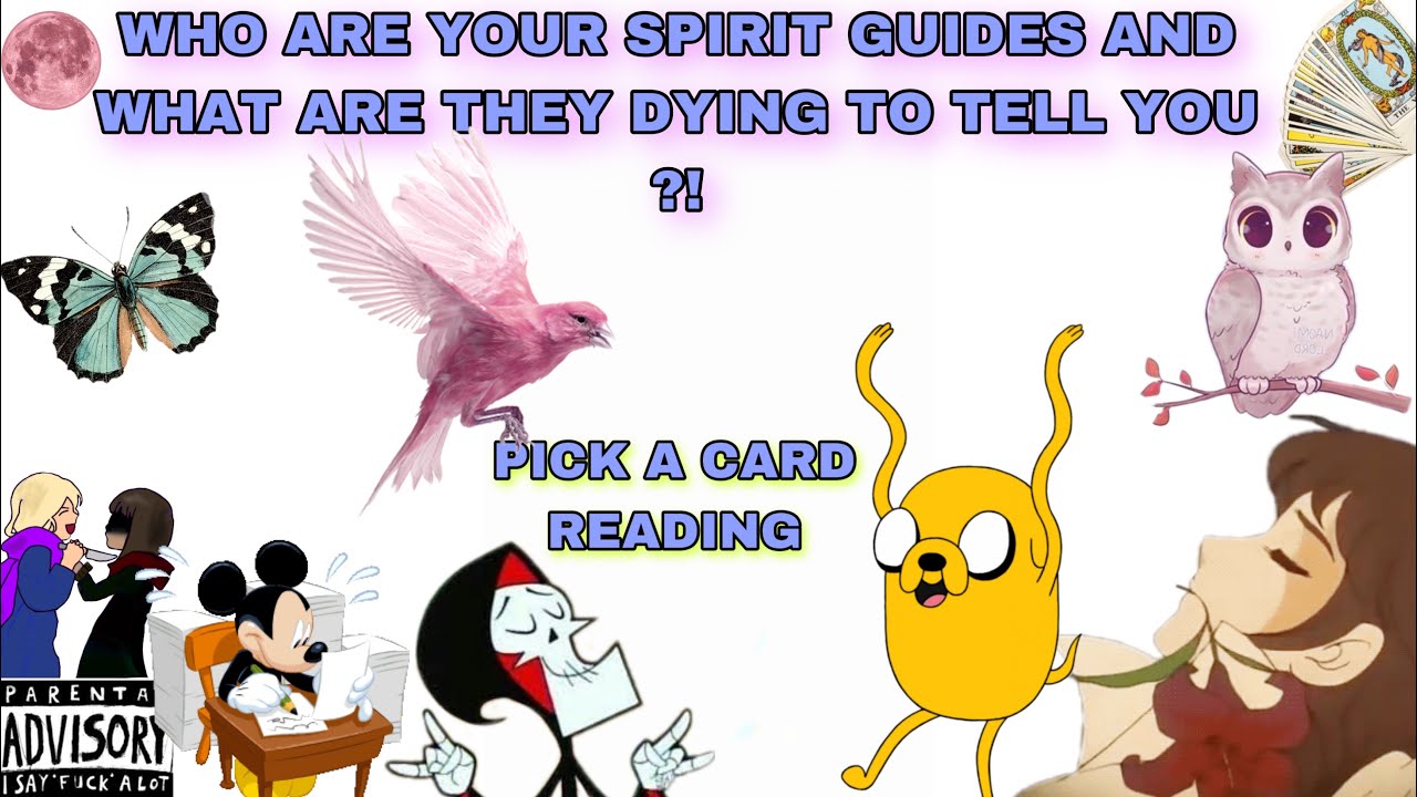 (PICK A CARD) WHO ARE YOUR SPIRIT GUIDES ? & WHAT ARE THEY DYING TO TELL YOU ?!