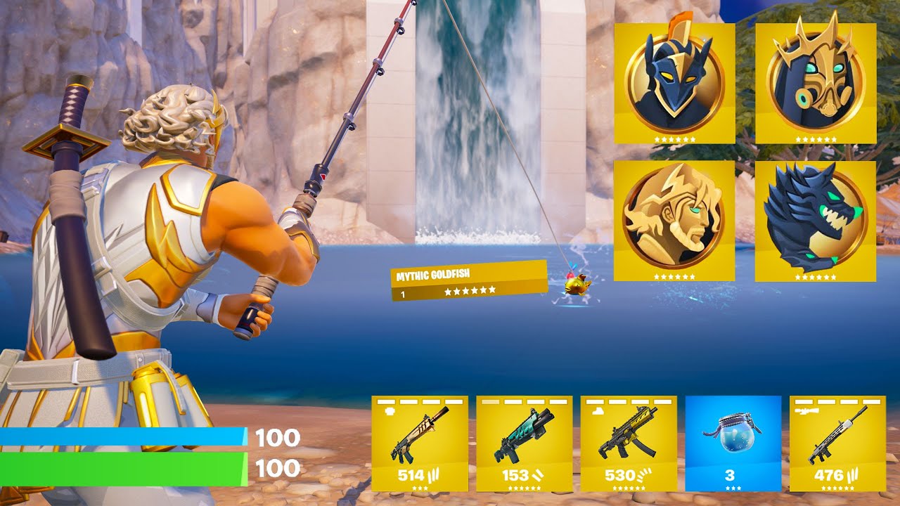 FORTNITE BUT EVERYTHINGS MYTHIC!!