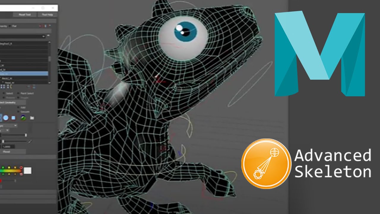 3D TIPS: Rigging a DRAGON for production PART 2  -SKIN WEIGHTS-