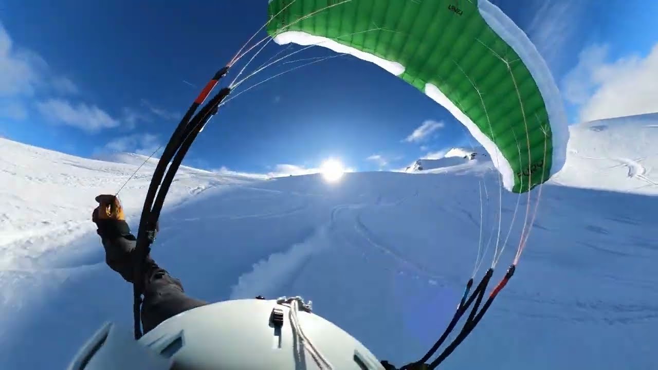 Speedriding Valfrejus 02/2024 - Petit Vallon