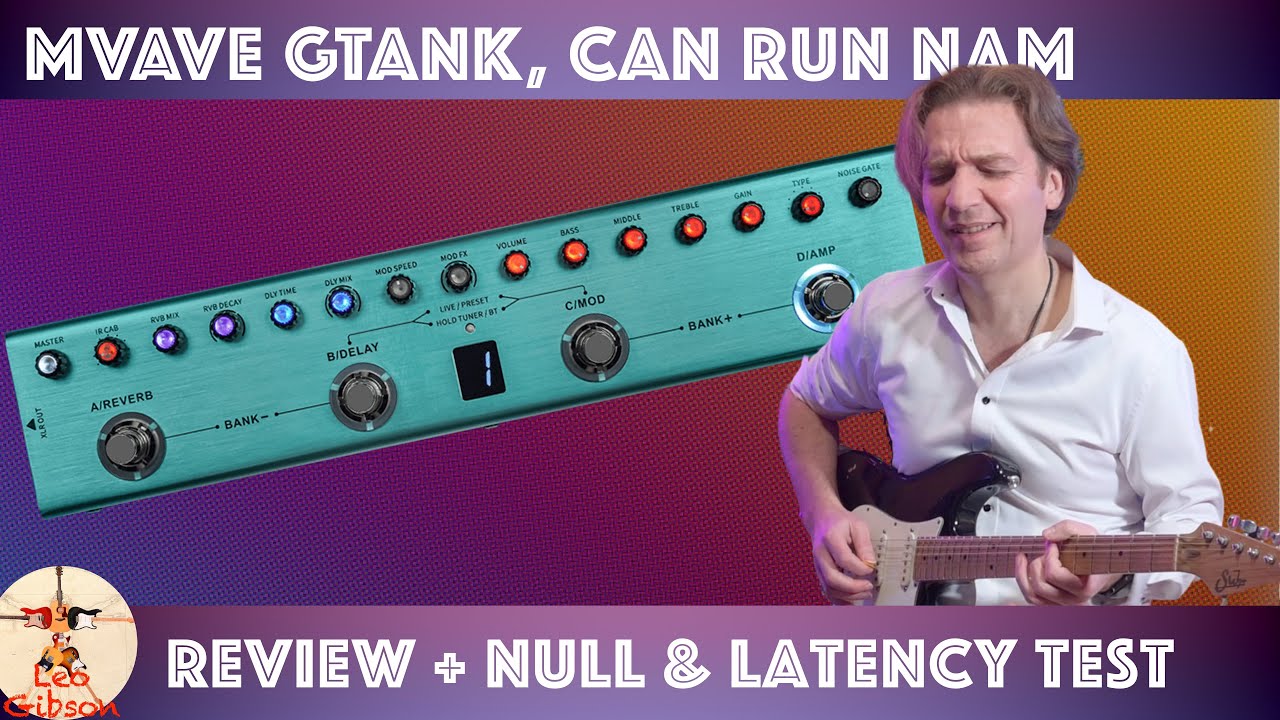 mVave G-Tank v2: full review with NULL & Latency tests (vs real tube amps)
