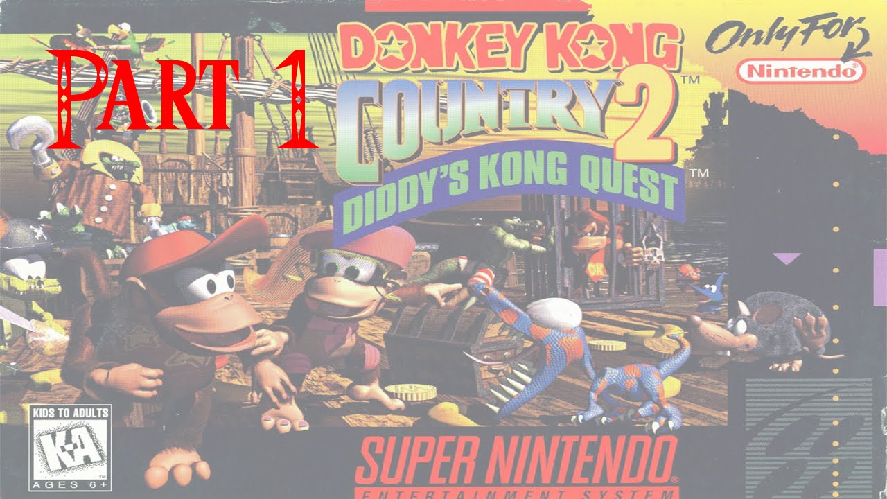 DirtyLabGamers - Donkey Kong Country 2 Part 1: Return of Donkey Kong... No...