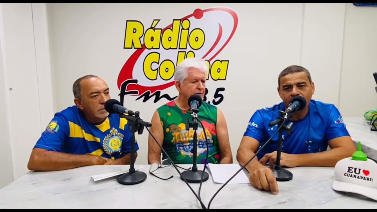 PROGRAMA FOLIA CARNAVAL GUARAPARI COM PRESIDENTE HIPÓLITO DA ESCOLA DE SAMBA OLARIA OLARIO