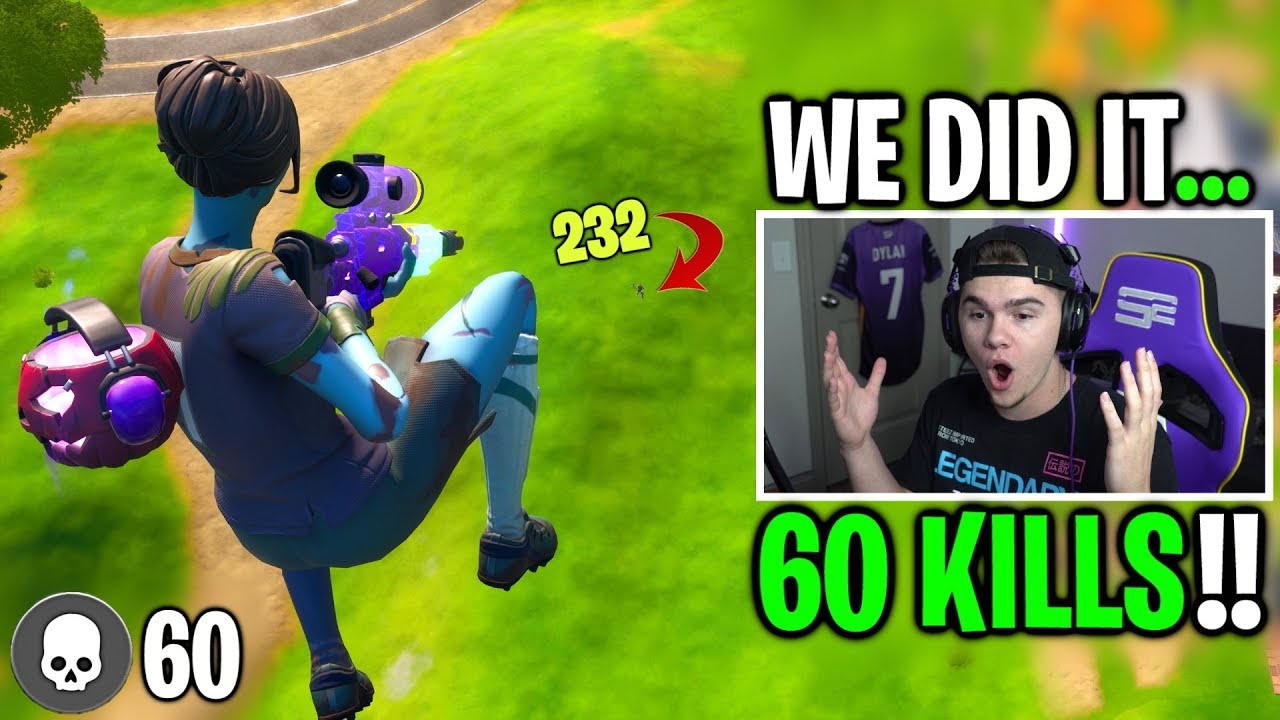 We BROKE the KILL RECORD and HIT A TRICKSHOT... **not clickbait**