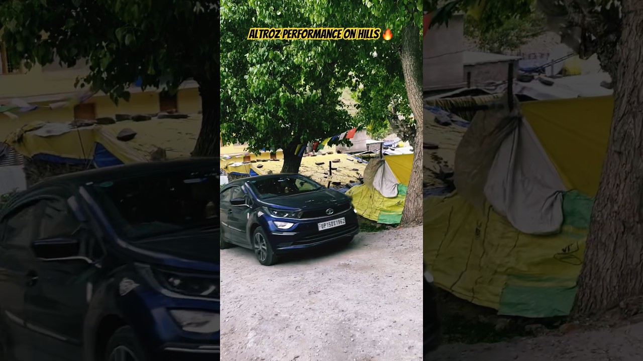 Tata Altroz 2025 performance on Hills ✅ #shorts #youtubeshorts #altroz #roadtrip #tataaltroz #cars