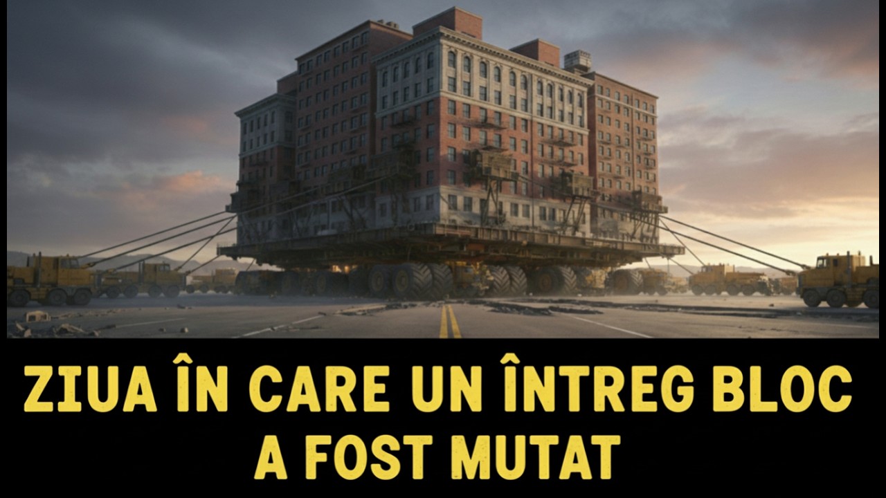 Ziua în care Ceaușescu a mutat un bloc întreg