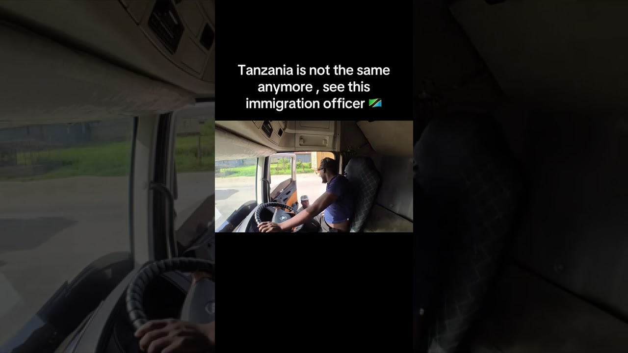 Tanzania is not the same anymore, See this immigration officer . 