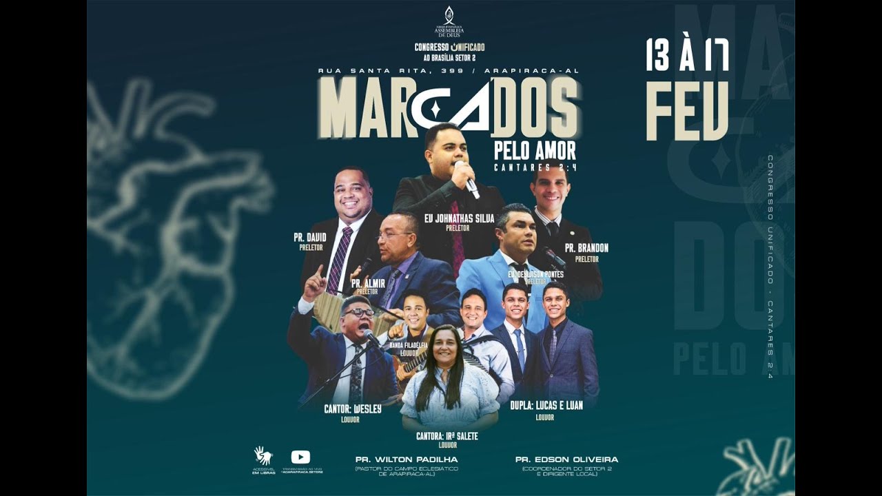 ABERTURA CONGRESSO UNIFICADO SETOR 2 - Acess&iacute;vel em Libras (13/02/2026)