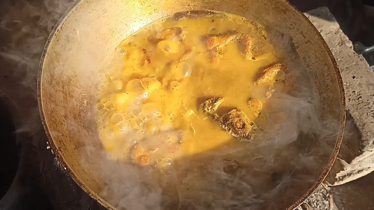 আজকে মা মৃগেল মাছ রান্না করল 😍