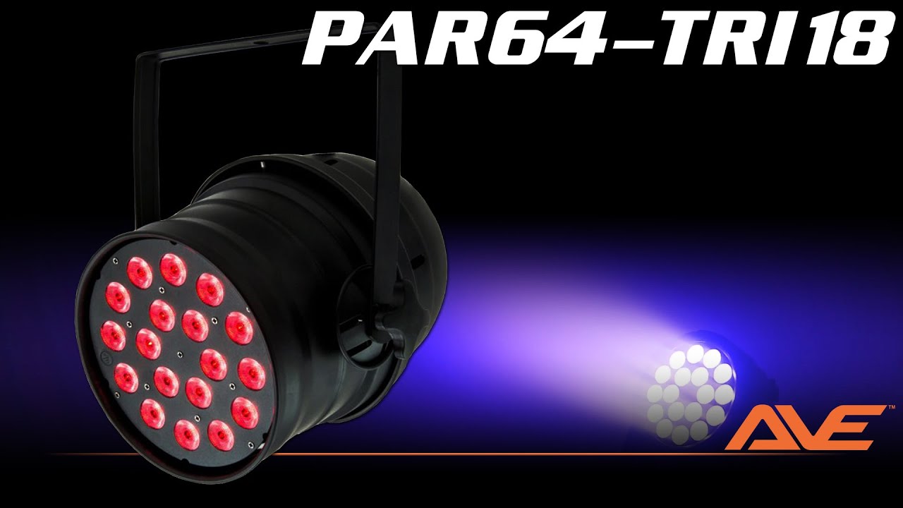AVE PAR64-TRI18 LED ParCan