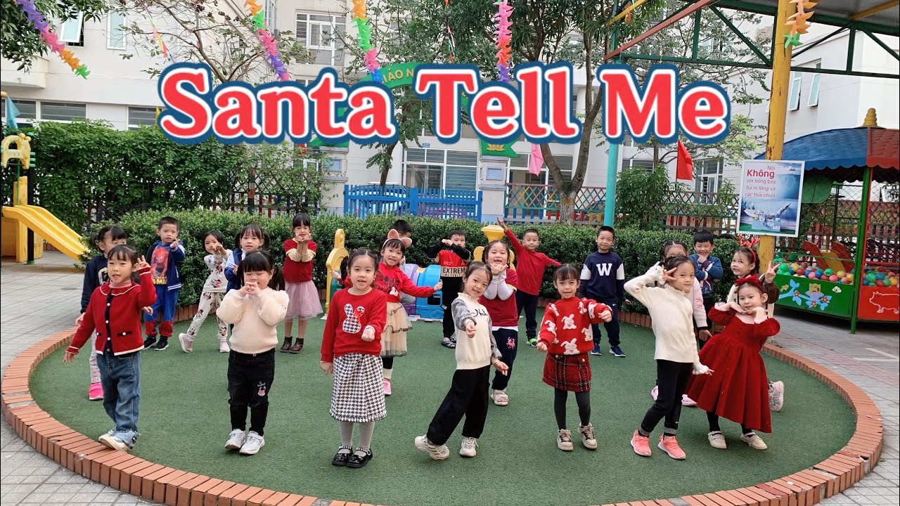Santa Tell Me Remix / Zumba Kid Nice Dance - Abaila / Mầm Non THSP ĐH Vinh CS2