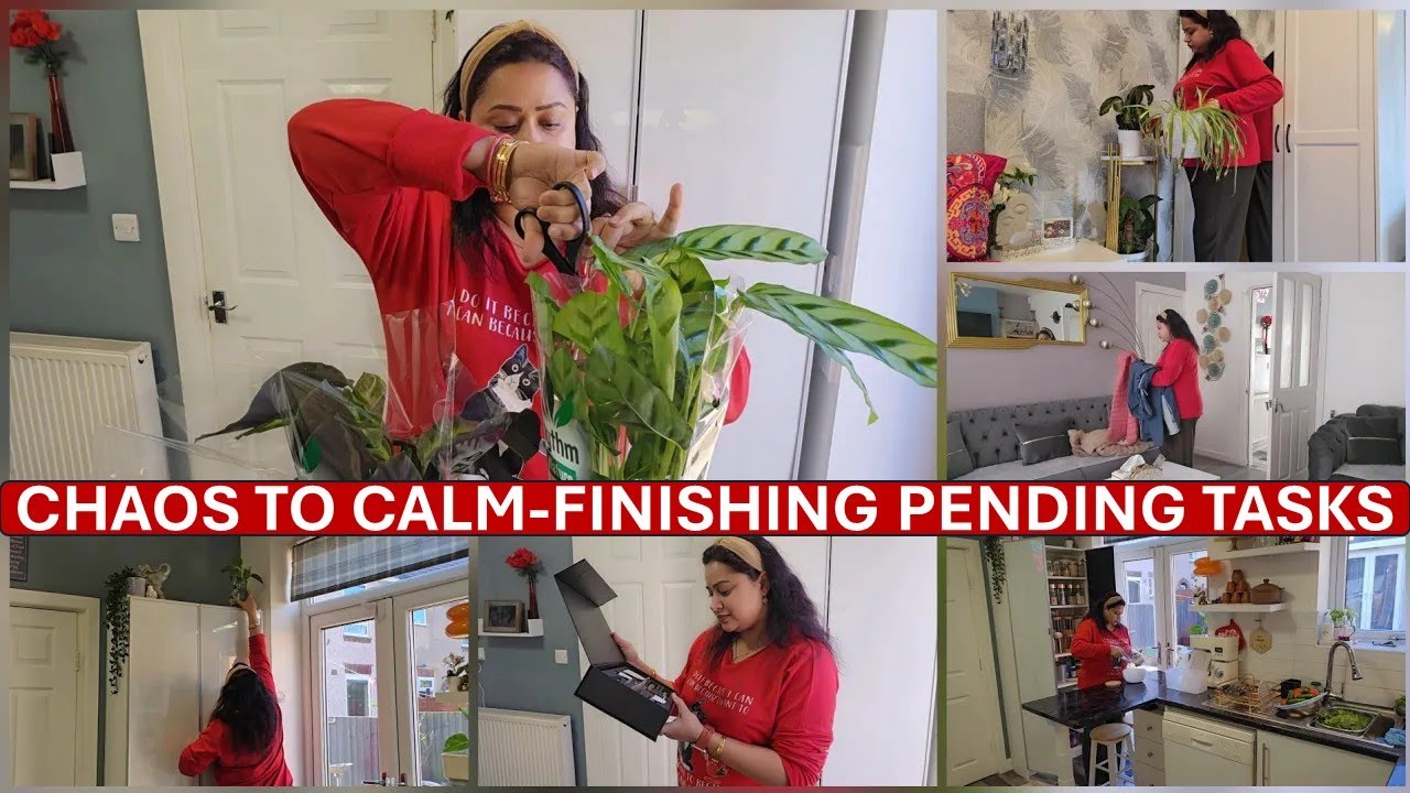 Embracing the Mess - My "Off-Duty" Homemaker Day | Plant Care, Gift Idea & Sick Day Quick Lunch