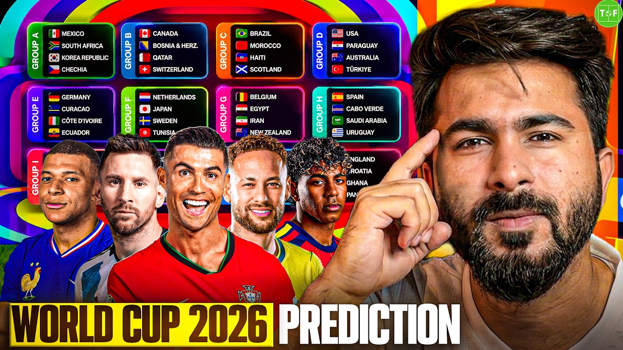MY ULTIMATE FIFA WORLD CUP 2026 PREDICTION!