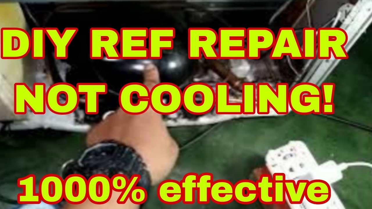 DIY REF REPAIR NOT COOLING kapag hindi lumalamig ang refrigeraor o freezer mo ito ang dapat gawin