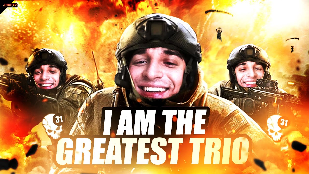 SOLO VS TRIO 31 KILL GAME WARZONE BY JUKEYZ!
