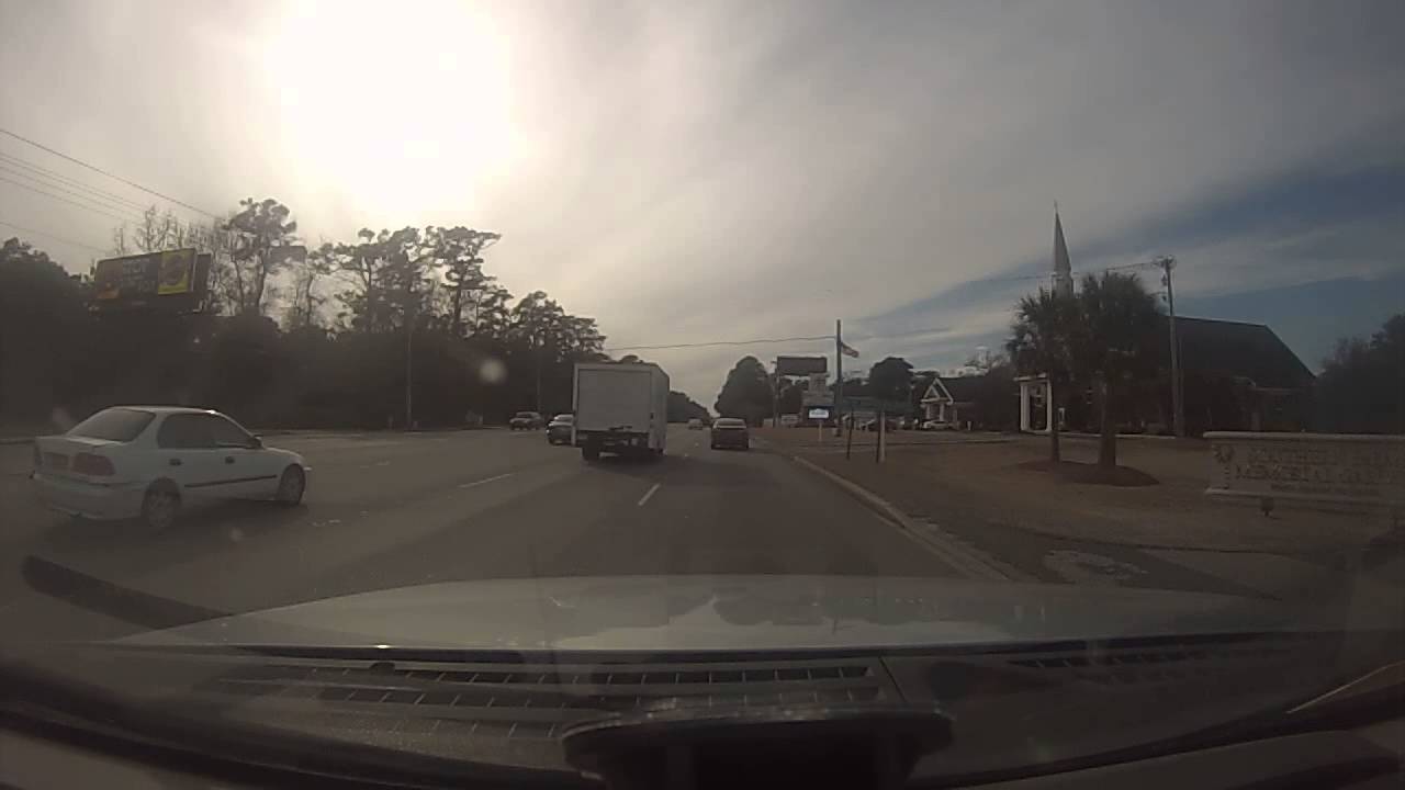 Driving South On US Route 17,North Myrtle Beach SC