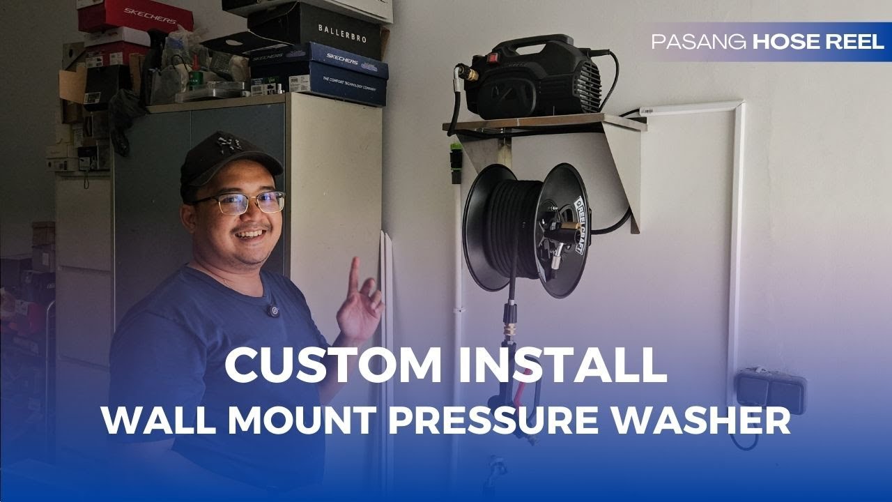 Pasang Gulungan Selang Jet Cleaner