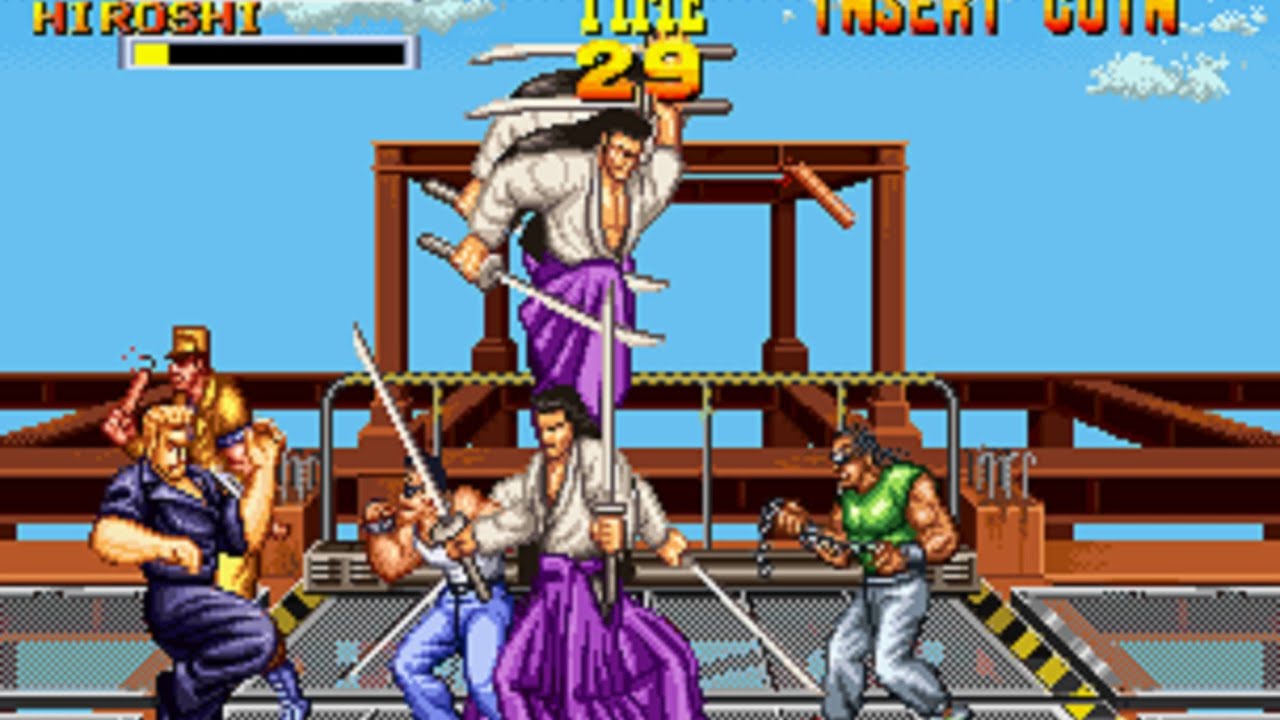 [TAS] BURNING FIGHT - バーニングファイト (BILLY KING - HARDEST DIFFICULTY) ARCADE - BLONDE YUJIRO HANMA