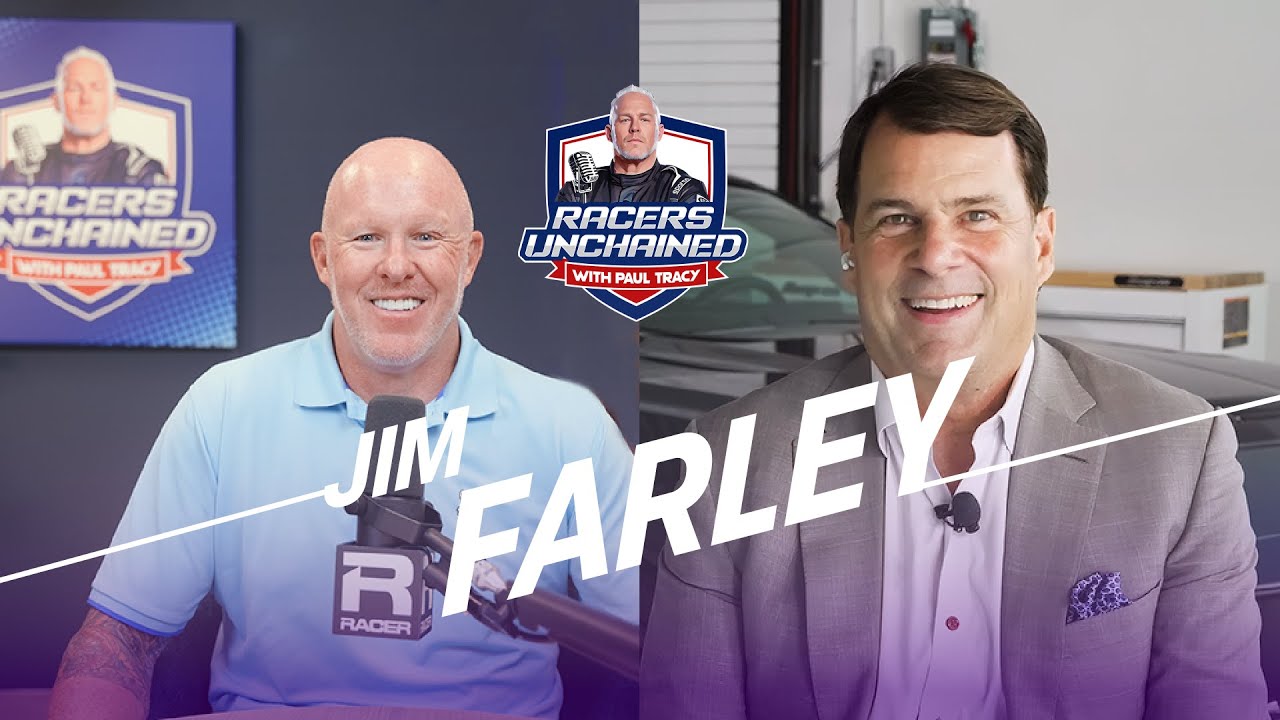 Ford CEO Jim Farley on Racing, Mustang GT4, Le Mans, & F1 - Racers Unchained Paul Tracy