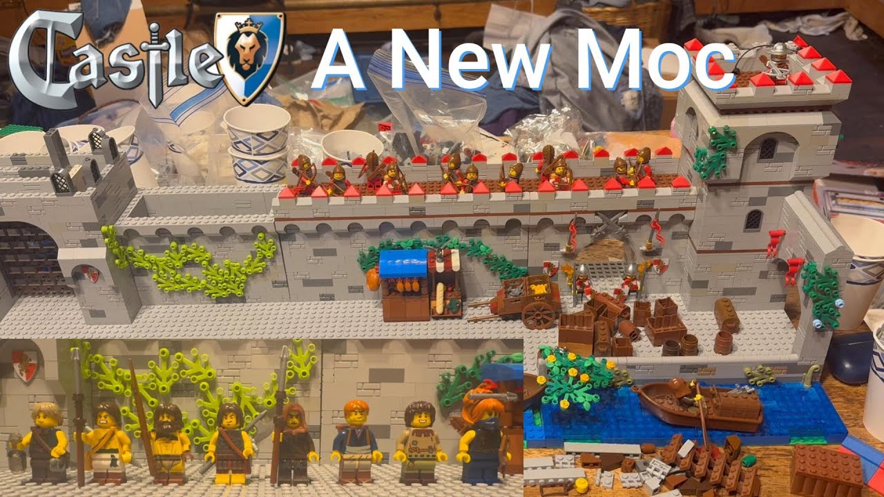 Lego Medieval Harbor Moc The Start of A New Moc