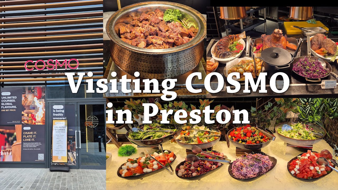 Visiting COSMO Restaurant in Preston! | Vlog #18