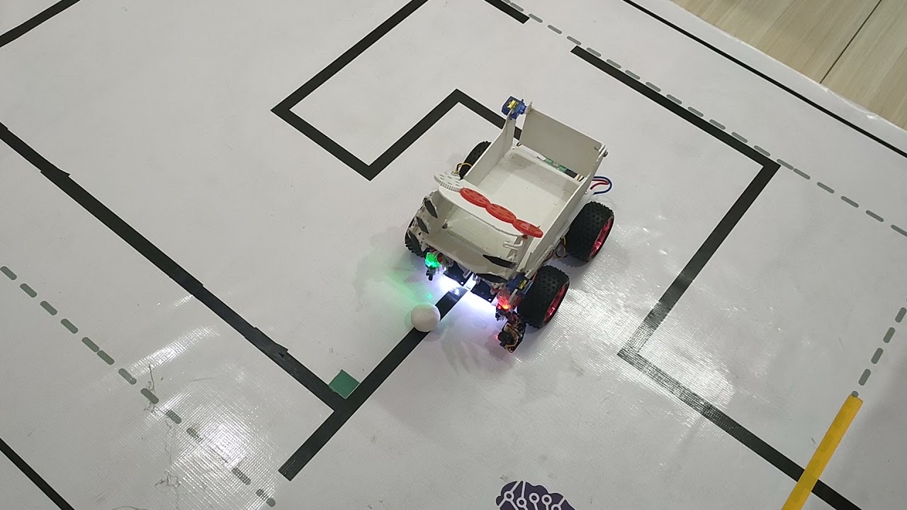 Line Follower-Ball Collector  Robot